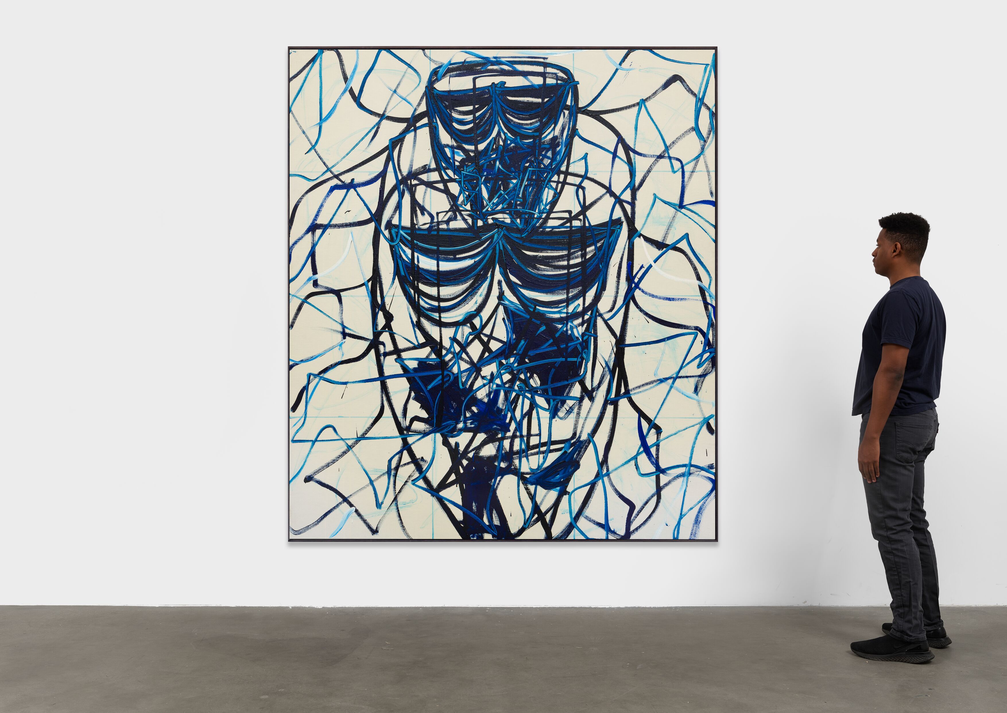 Rashid Johnson God Painting［closed eyes] Rashid Johnson - God Painting (Closed Eyes) | L